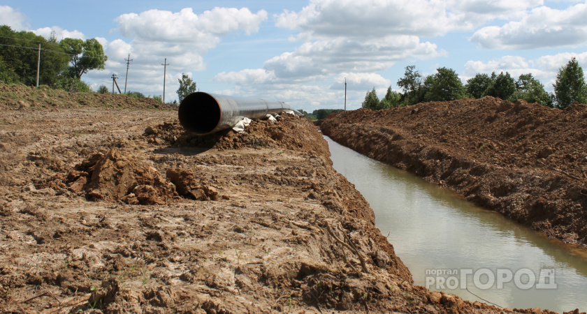 Завершён капитальный ремонт тракта водоподачи из Кубенского водохранилища