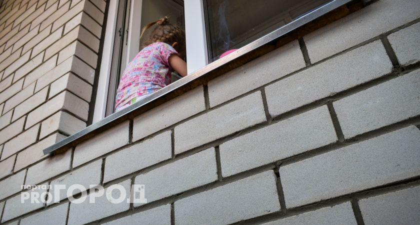 13 детей выпали из окон в Вологодской области за 2023 год