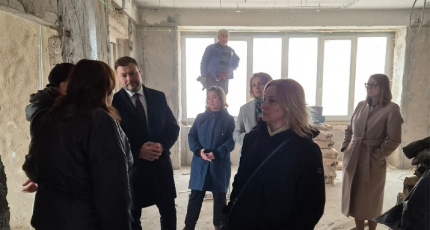 Капительный ремонт Вологодской школы №33 контролируют родители школьников