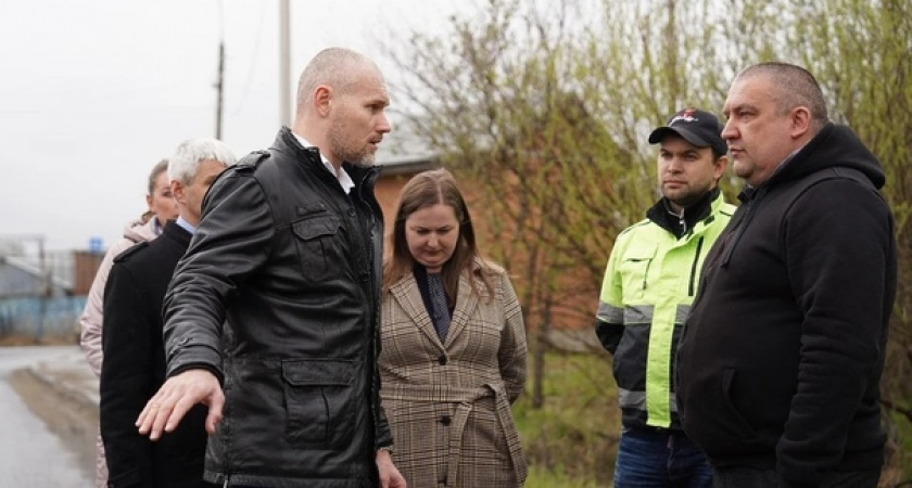 Андрей Накрошаев забраковал укладку асфальта на улице Залинейной