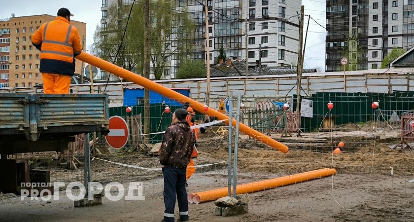 В Вологде проводятся ремонты дорог