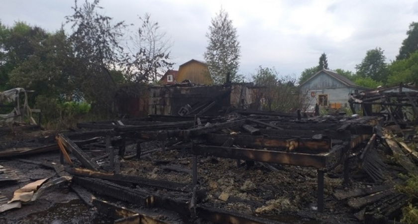 Под Вологдой подростки ради шашлыка сожгли чужой дом: ущерб 2,7 млн рублей