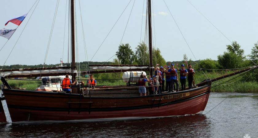 В Вологде плавучая школа «Корабелы Прионежья» отправилась в новое путешествие