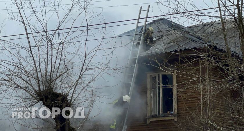 При пожаре в жилом доме погибли два человека