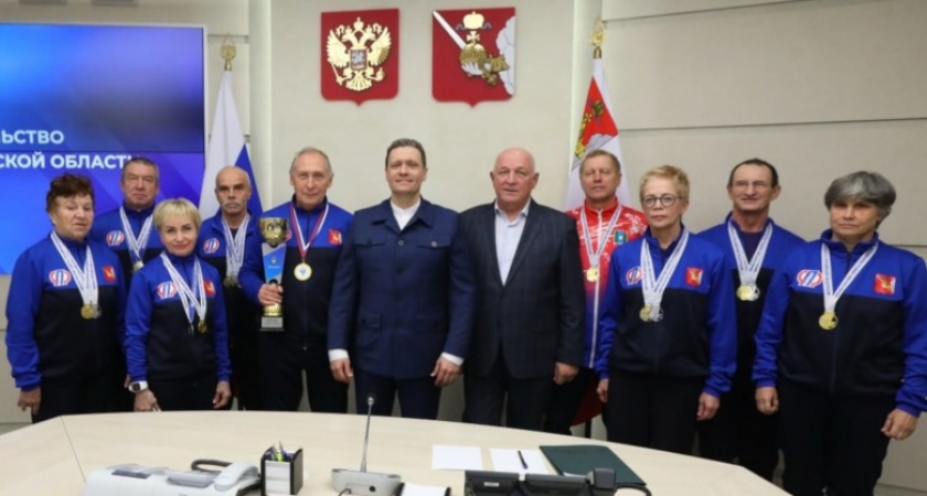 Георгий Филимонов поздравил вологодских пенсионеров – победителей IX Спартакиады