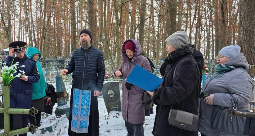 В Вологодской области провели панихиду по забытой землячке 