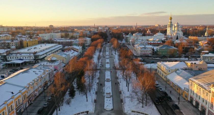 Пять общественных пространств благоустроят в Вологде в 2025 году