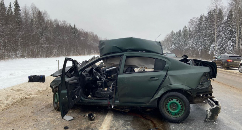 В Вологодской области в результате ДТП погиб человек