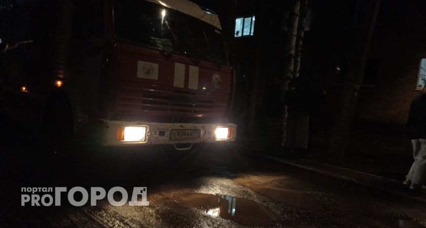 За прошедшие сутки в Вологодской области произошли два пожара