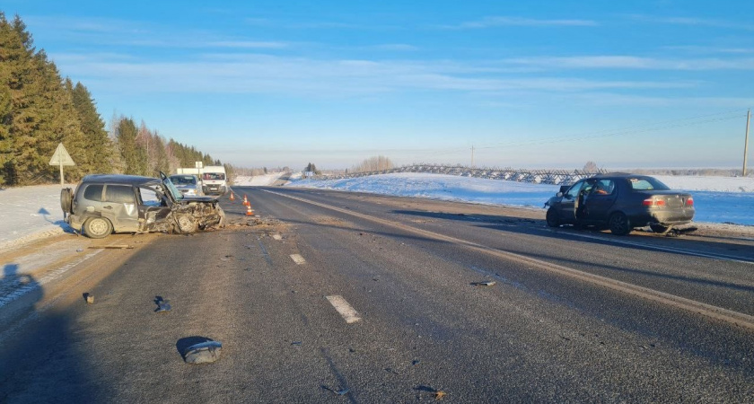 Четыре человека пострадали в ДТП на трассе под Вологдой