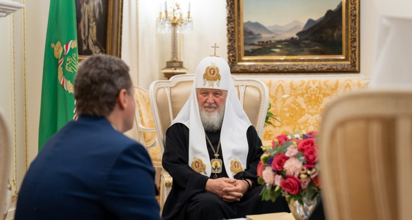 Патриарх Кирилл высоко оценил восстановление Спасо-Всеградского собора в Вологде