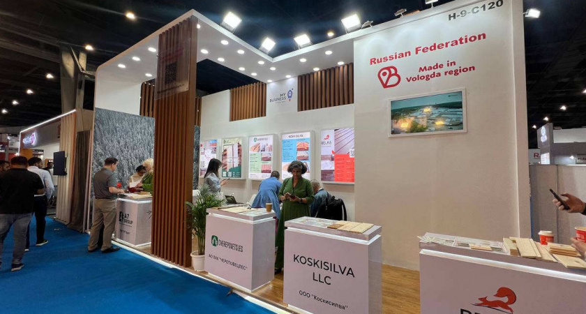 Вологодские производители лесной промышленности презентуют свою продукцию на международной выставке в Индии