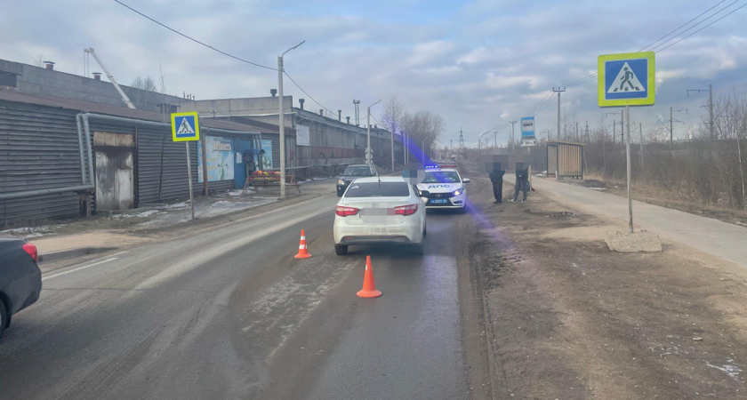 В Вологодской области пешеход попал под колеса иномарки