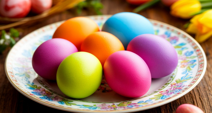 Священник назвал три цвета, в которые категорически нельзя красить яйца на Пасху