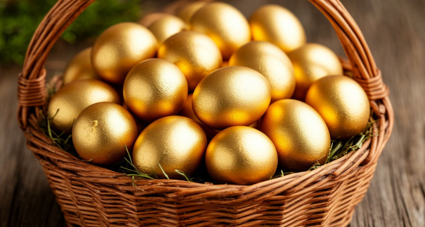 Ярче, чем от луковой шелухи: этот овощ окрасит яйца в золотой — такие яйца произведут фурор на Пасху