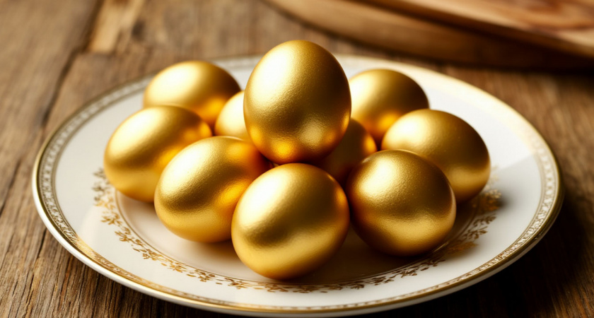 Ярче, чем от луковой шелухи: этот овощ окрасит яйца в золотой — пасхальные яйца произведут вау-эффект