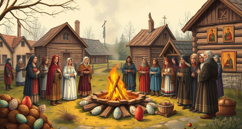 Вы не поверите, как развлекались на Пасху на Руси: девицы заманивали женихов с помощью запретных обрядов