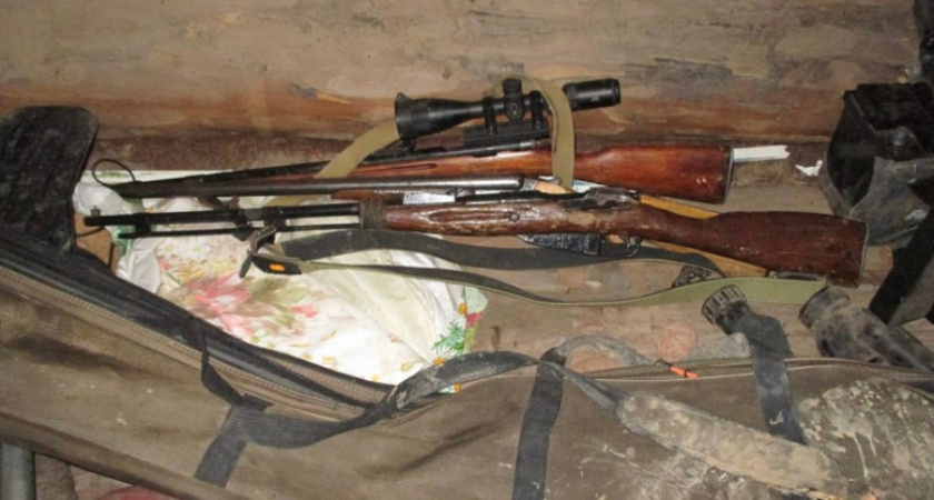 В Вологодской области изъяли незарегистрированное оружие, хранившееся после смерти владельца