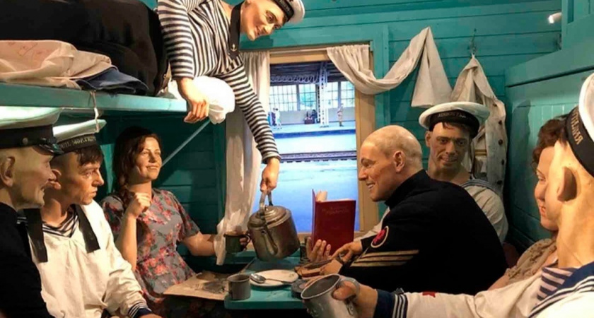 «Поезд Победы» с паровозом П-36 и военной техникой прибудет в Вологду 26 апреля