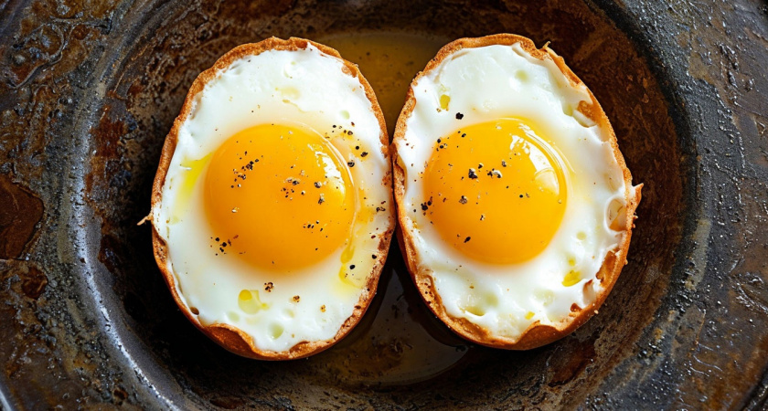 Почему нельзя жарить яичницу на подсолнечном масле - запомните это раз и навсегда