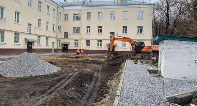В Вологде стартовал ремонт дворов по федеральной программе