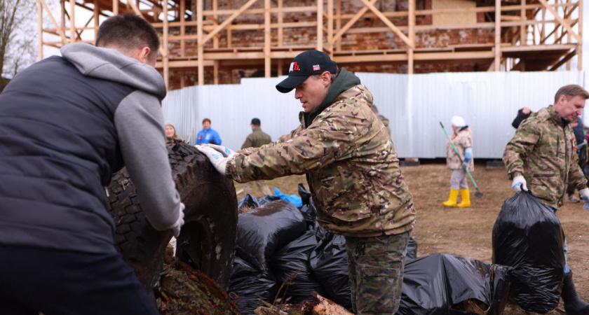 Вологодская область встретила Первомай масштабным субботником