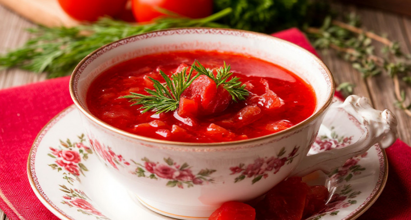 Не свекла и не томат: вот что добавляют в борщ, чтобы он получился насыщенно красным — секрет шеф-поваров
