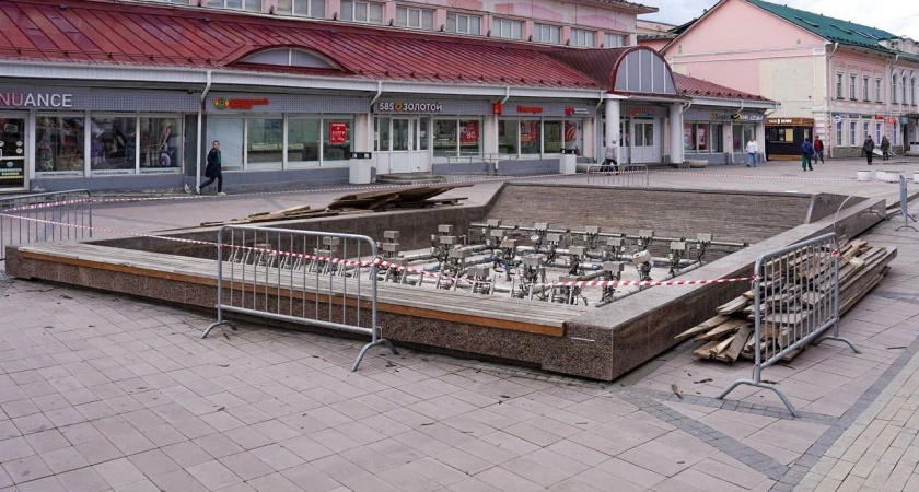 В Вологде готовят к запуску городские фонтаны