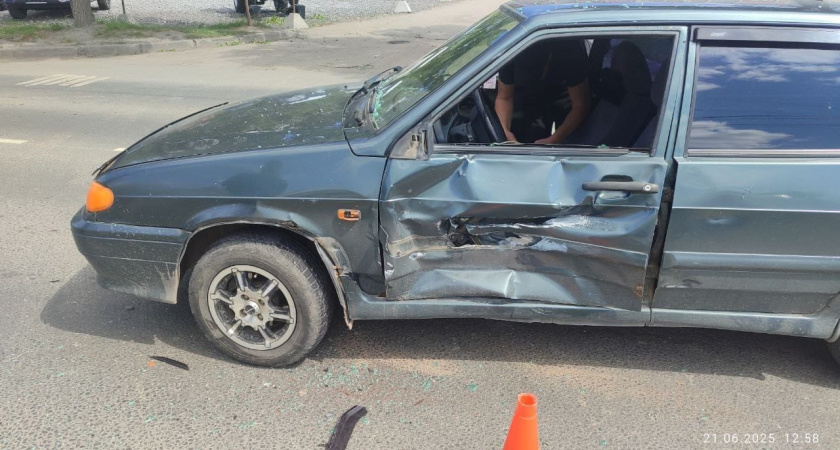 При ДТП в Вологде пострадал мотоциклист