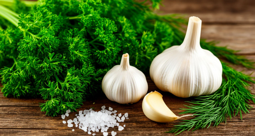 Зелень больше не замораживаю на зиму: делаю из укропа, петрушки и чеснока ароматную приправу, которая хранится годами