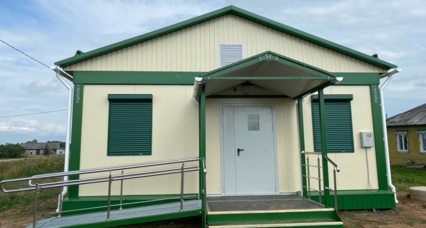 В Вологодской области открыт новый модульный ФАП