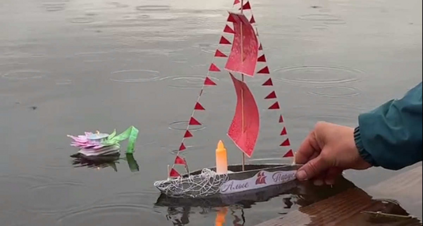 В Вологодской области прошел фестиваль огненных корабликов