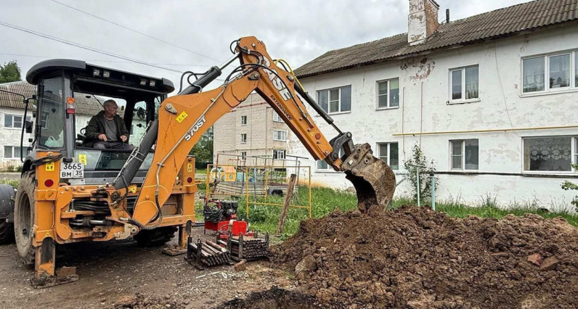 Масштабный ремонт систем водоснабжения идет в Вологодской области 