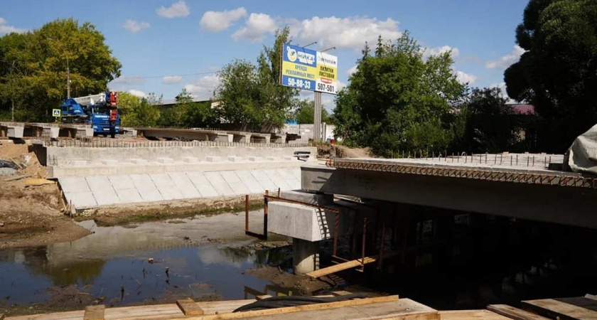 Ремонт моста на улице Петина в Вологде завершится досрочно
