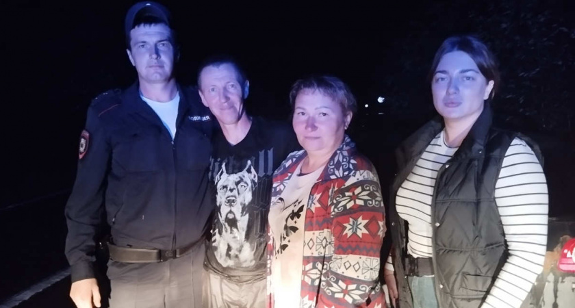 Вологодские полицейские спасли заблудившегося в ночном лесу грибника