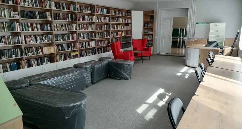 В муниципалитетах Вологодской области полностью обновили 18 библиотек с начала 2025 года