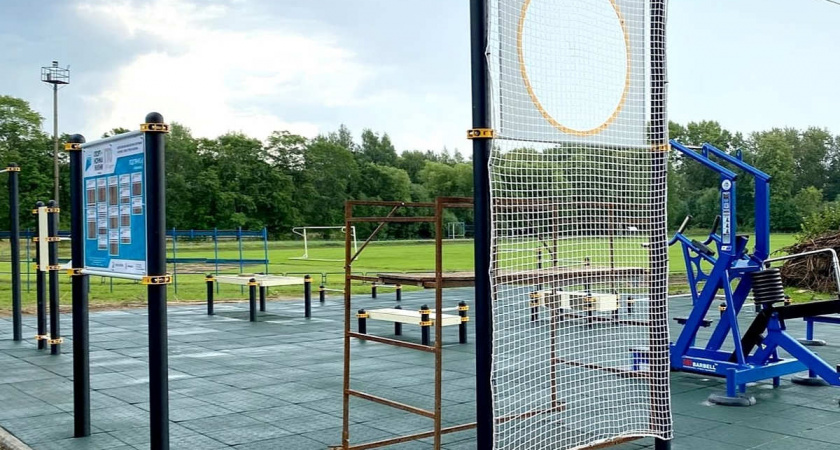 В Вологодской области завершили строительство площадки для сдачи норм ГТО