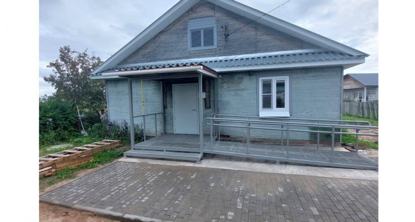 В Вологодской области открыли обновленный медпункт для тысячи сельчан