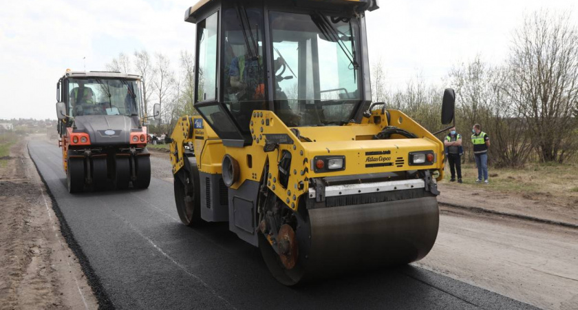 В Вологодской области завершили ремонт участка дороги в рамках национального проекта