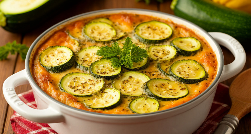 Просто натираю кабачок и добавляю яйца — такая вкуснотища, что готовлю каждый день