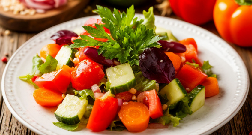 Рецепт салата на зиму нашла в старой газете: без уксуса, стерилизации и без подвала (готовлю его уже 10 лет)