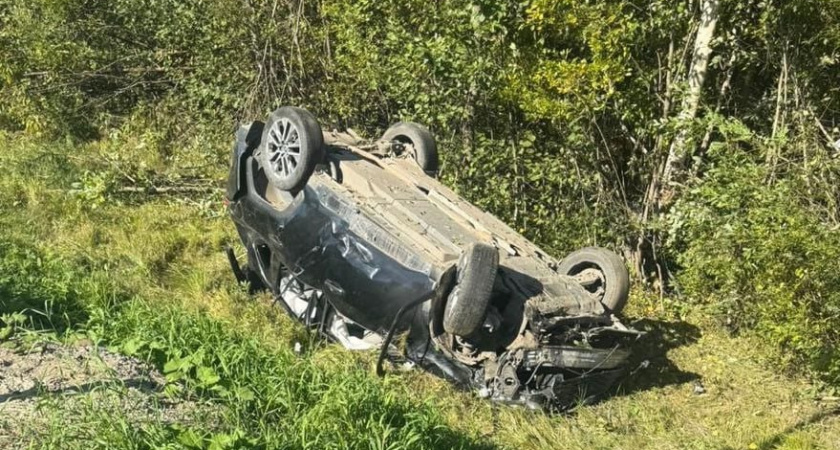 В Вологодской области при аварии пострадали два человека