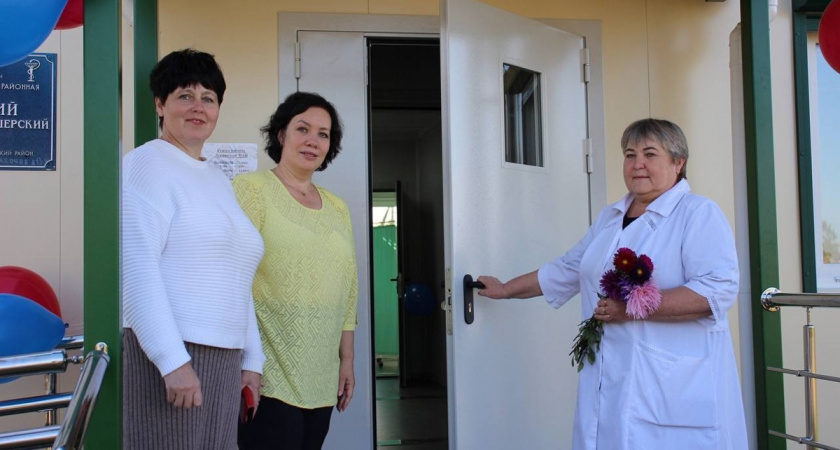 Новый модульный ФАП открылся в Вологодской области 
