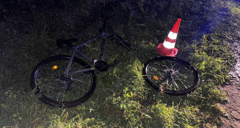 Водитель в Вологодской области сбил подростка на велосипеде и скрылся