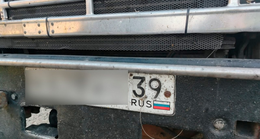 В Вологодской области задержали водителя, усовершенствовавшего номер фуры для обхода закона