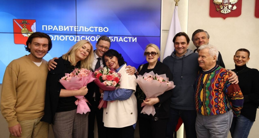 Губернатор Вологодской области поблагодарил Надежду Бабкину за гастроли