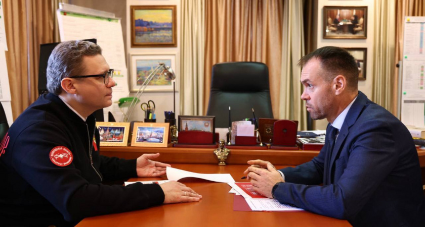 Георгий Филимонов обсудил с мэром Вологды планы развития города