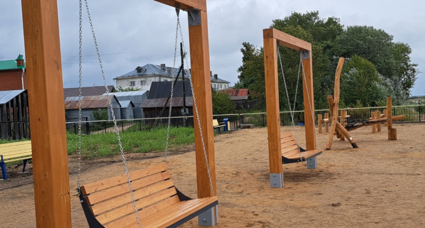 В Вологодской области открыли обновленную зону отдыха с видом на реку Кубену