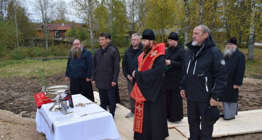 В Вологодской области заложили новый храм и две часовни