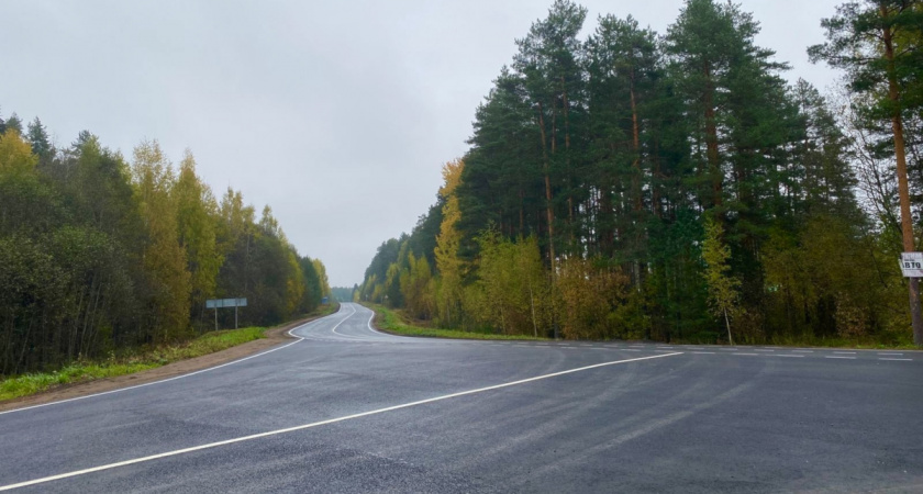 В Вологодской области открыли обновлённый участок ключевой трассы Бабаево – Торопово